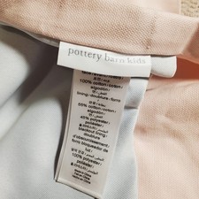 Pottery Barn Kids Quincy Light Pink Blackout Curtain 44x63 inches