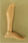 Vintage 1964 Hasbro GI Joe Action Figure Right Calf & Right Foot Leg Parts C8