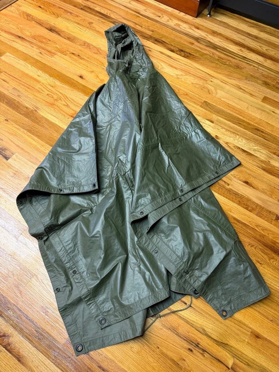 ヴィンテージ生地 70s US.Army Vietnam poncho ② ヴィンテージ生地 70s US.Army Vietnam poncho ② Vietnam Military