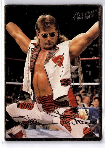Shawn Michaels #7 1994 Action Packed WWF card