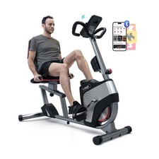 HARISON Pro Recumbent Exercise Bike 400 lbs Capacity, Semi-Commerical Magneti...