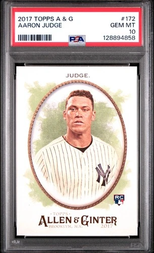 2017 Topps Allen & Ginter - Aaron Judge #172 (RC) PSA 10