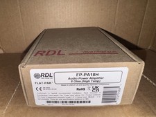 Amplificador de potencia y fuente de alimentación de audio de alta temperatura ambiente RDL FP-PA18H