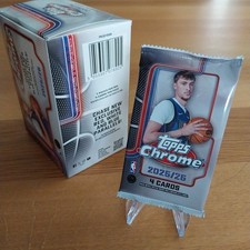 (1 Pack) 2025-26 Topps Chrome  - 1 Pack = 4 C...