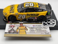 Christopher Bell 20 DeWalt Atlanta Win 2025 Camry 1:24 NASCAR 1/828 DIN 661