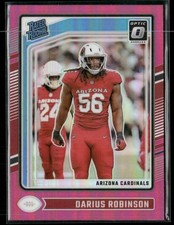 2024 Donruss Optic #225 Darius Robinson Pink