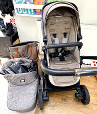 Silver Cross Coast Pram Set (+ Changing Bag, Raincover, Insect Net +more
