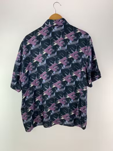 FENDI/CamMC Silk FF Block Shirt/Size 40/Silk/All-Over Print/FS0795 APQ9 thumbnail 2