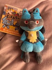 Pokémon Lucario Posing Mascot Plush Tagged 20cm Collection Collectible