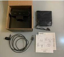 New Logitech Brio 4K Webcam-60fps-4096 X 2160 Video-Auto-Focus 5X Digital Zoom