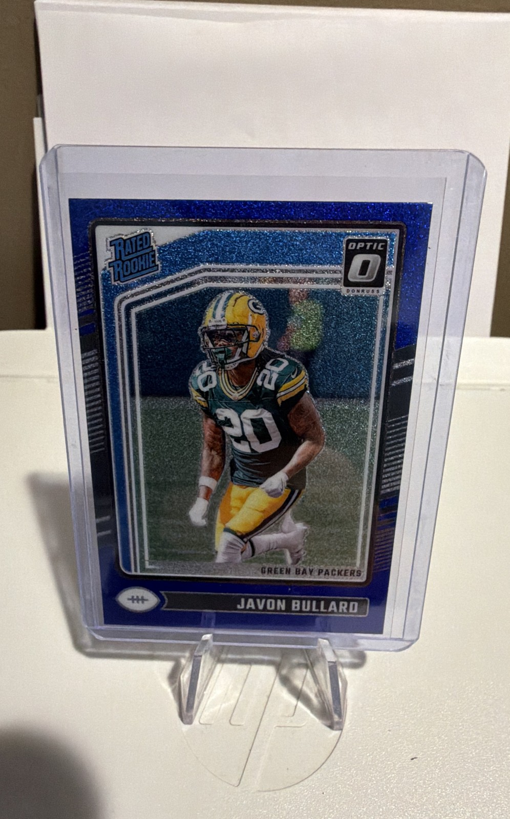 Javon Bullard Panini Donruss Optic #246 Blue Glitter