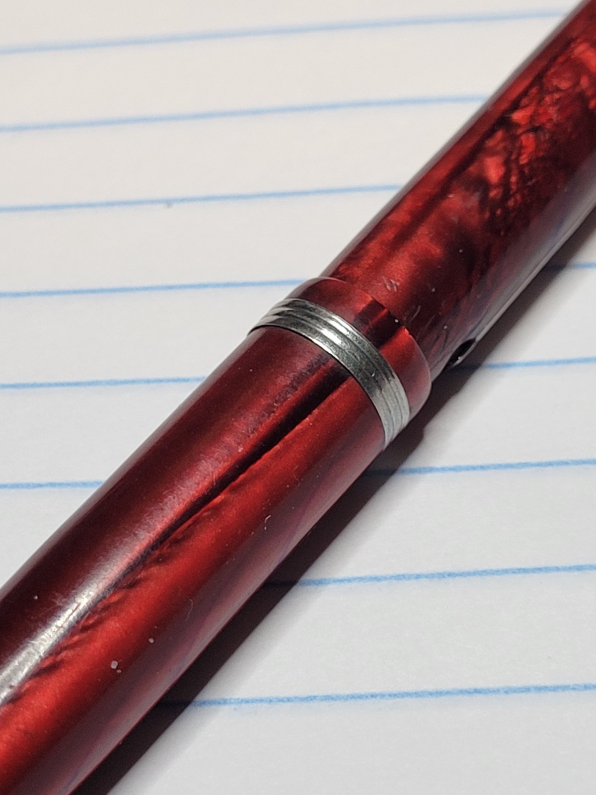 Vintage Esterbrook Red SJ with 2556 Firm Fine Nib 1950s