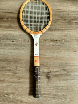 Raquette De Tennis Vintage Wilson Jack Kramer Autograph (bois, Fabrication USA)