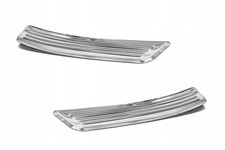 Hintere Schwellerleisten f&uuml;r Mercedes GLA (H247) 2020- Chrom Poliert