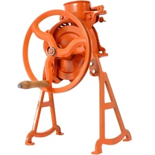 Manual Corn Sheller – Heavy Duty Cast Iron Hand Thresher w/ Wooden Handle