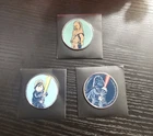Lego Star Wars Coin Set Of 3 Limited Edition Set Metal Luke, Darth Vader, Chewy