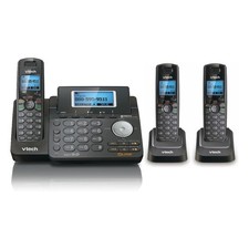 VTech DS6151-11 DECT 6.0 2-Line Expandable Cordless Phone  2 DS6101-11 Handset