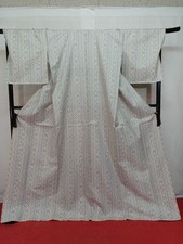 Kimono Oshima TsumugiBrand new unused disciplined certificate stamp included sle