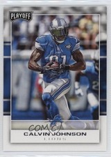 2017 Panini Playoff Calvin Johnson #128 HOF 11ur