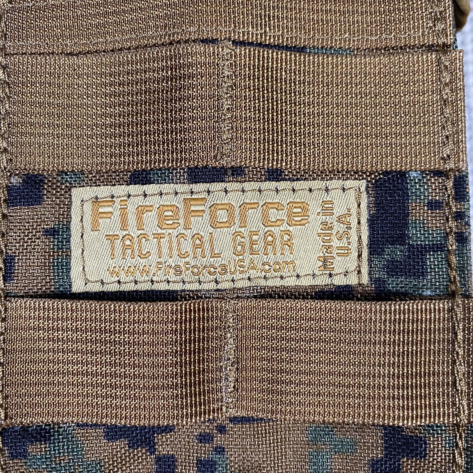 FireForce Nalgene Bottle Pouch MOLLE 1QT 1L Utility Magazine GP MARPAT Woodland