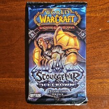ONE 1 Scourgewar Icecrown Booster Pack WoW Tcg World of Warcraft Trading Cards