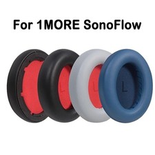 1Pair Replacement Ear Cushion Earpads for 1MORE SonoFlow Headphone Accessories