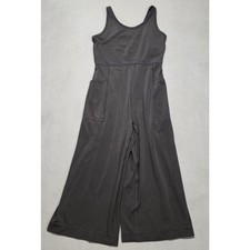 Athleta Girls Wide Leg Jumpsuit Stash Your Treasures Black Size 7 Travel Casual