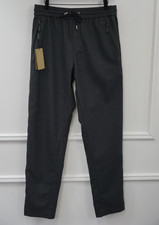 Burberry Grey Pants with Drawstring Wool Blend Size US38