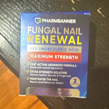 Pharmbanner Fungal Nail Renewal Solution with Undecylenic Acid, Max Strength