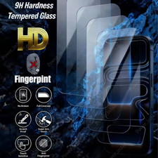 Tempered Glass Clear Screen Protector Lot For i Phone Air 17 16 15 14 13 12 11 X