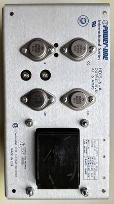 Power One HD15-6-A Linear Power Supply 6A 15VDC NOS in the box