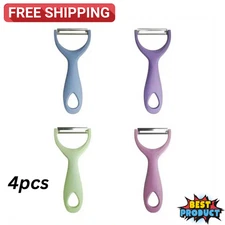 Vegetable Peeler Julienne Stainless Steel Sharp Fruit Slicer Potato Carrot Kitch