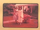 Vintage 1950s Color 35mm Ektachrome Slide Two Women Outdoor Portrait