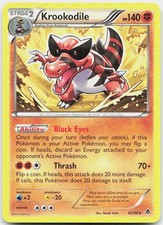 Krookodile 62/98 Rare Emerging Powers Pokemon LP on eBay