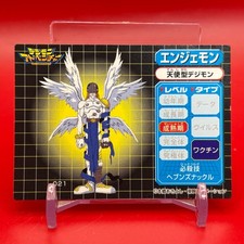 Angemon Digimon Adventure Mini Card TCG CCG Anime Bandai Toei 1999 Japan #21