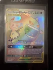 Pokémon Gengar & Mimikyu GX Secret Rare 186/181 Sm-Team Up Holo Card