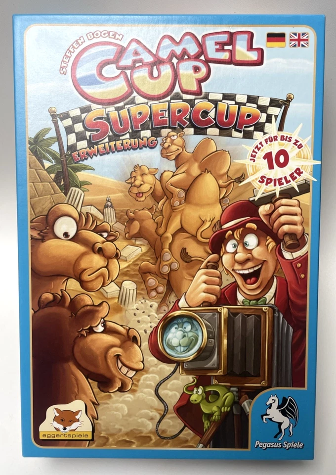 Neuwertig Camel Up Supercup Camel Cup Erweiterung Steffen Bogen Pegasus Spiele - Bild 2 von 4