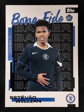 Estevao Willian 2025-26 Topps Chelsea Team Set Bona Fide Baller #24 Rookie RC