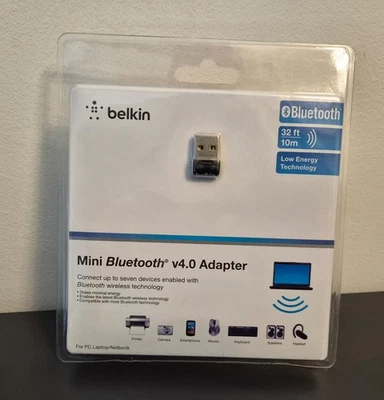 BELKIN USB Mini Bluetooth Adapter V4.0 NEW SEALED