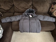 Nike Air Jordan Therma-Fit Down Jacket Anthracite Men s Sz Large FV7219-060