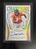 2025 Panini Flawless Champions Autograph #CH-DWE Demarcus Ware /25