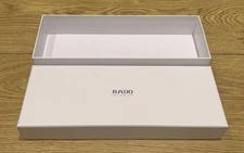 Genuine Original Rado White Watch Exterior Outer Presentation Box Case