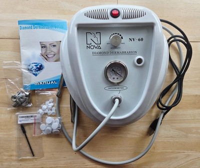 Nova NV-60 Diamond Microdermabrasion Includes Cleaning Brush & Accessories