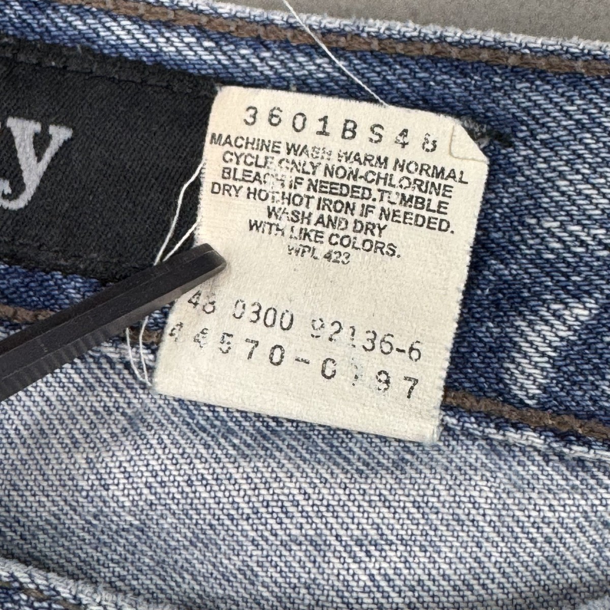 Vintage Levis Silver Tab Jeans Men 36x30 Blue Baggy Thrashed