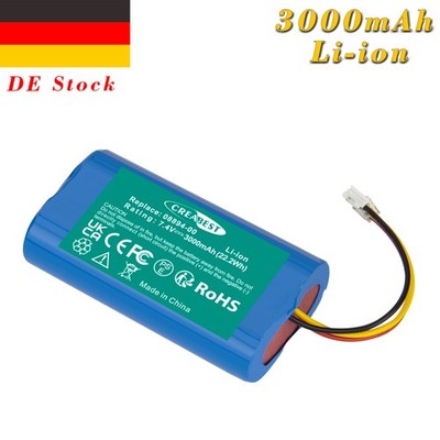 7,4V 3000mAh Li-ion Akku Für Gardena 08894-00 ComfortCut 8893 8895 D-89079 Ulm