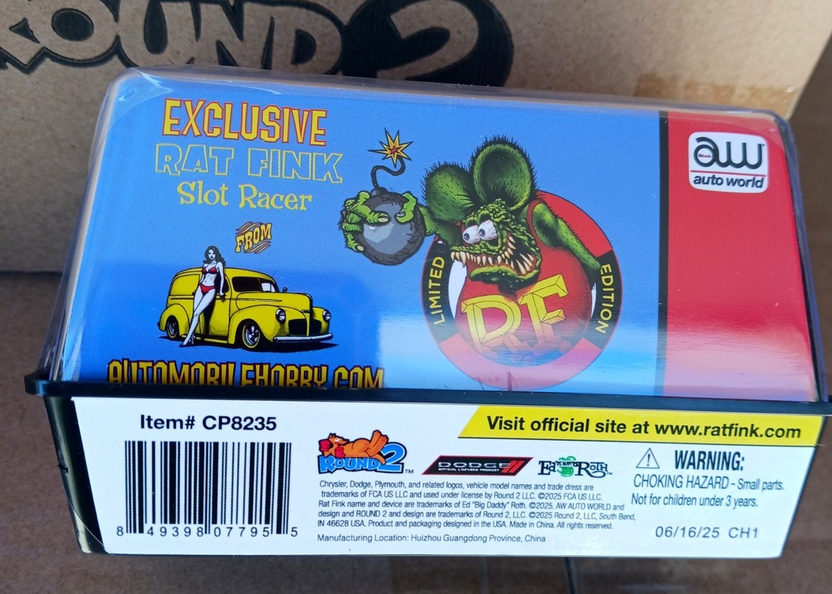 Rat Fink Exclusive '73 Dodge Cherry Bomb Van Ed Roth Auto World 4