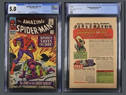 Amazing Spider-Man #40 Comic Book (September 1966) CGC 5.0