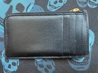 VALENTINO GARAVANI Leather L-shaped Zipper Wallet Black AX3765 — photo 3