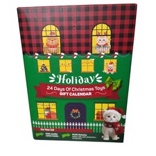 Poppin Paws Holiday 24 Days Of Christmas Toys Gift Calendar For Cats With Catnip