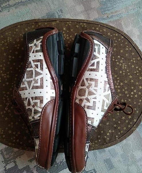 Women Massimo Dutti Heels Brown Leather 39 #N2U2